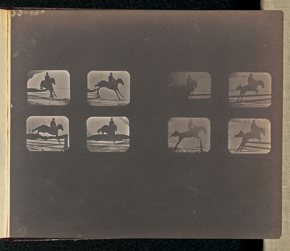 Leaping by Eadweard J Muybridge