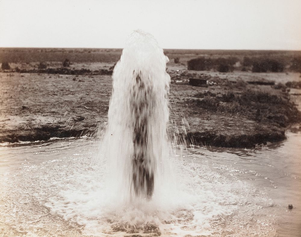 Untitled [water spout] by Carleton Watkins
