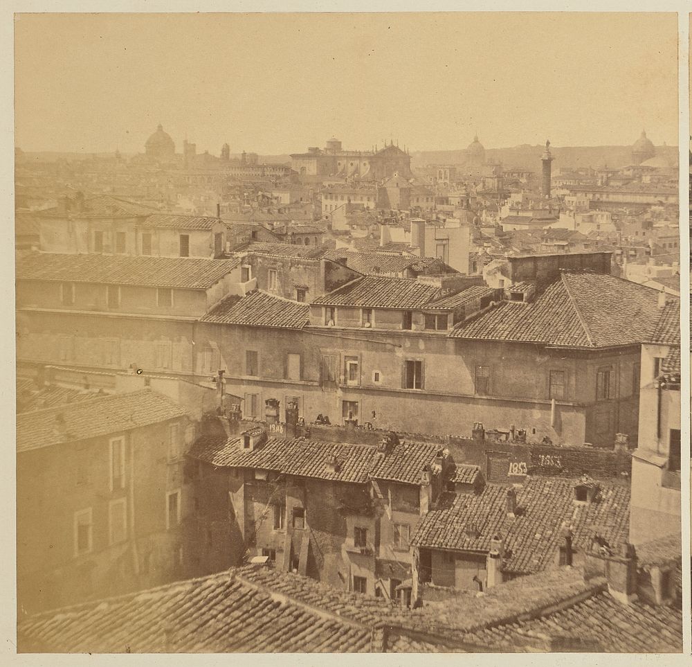 Panorama of Rome by James Anderson