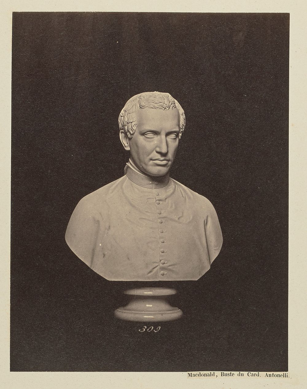 Macdonald, Buste du Cardinal Antonelli by James Anderson