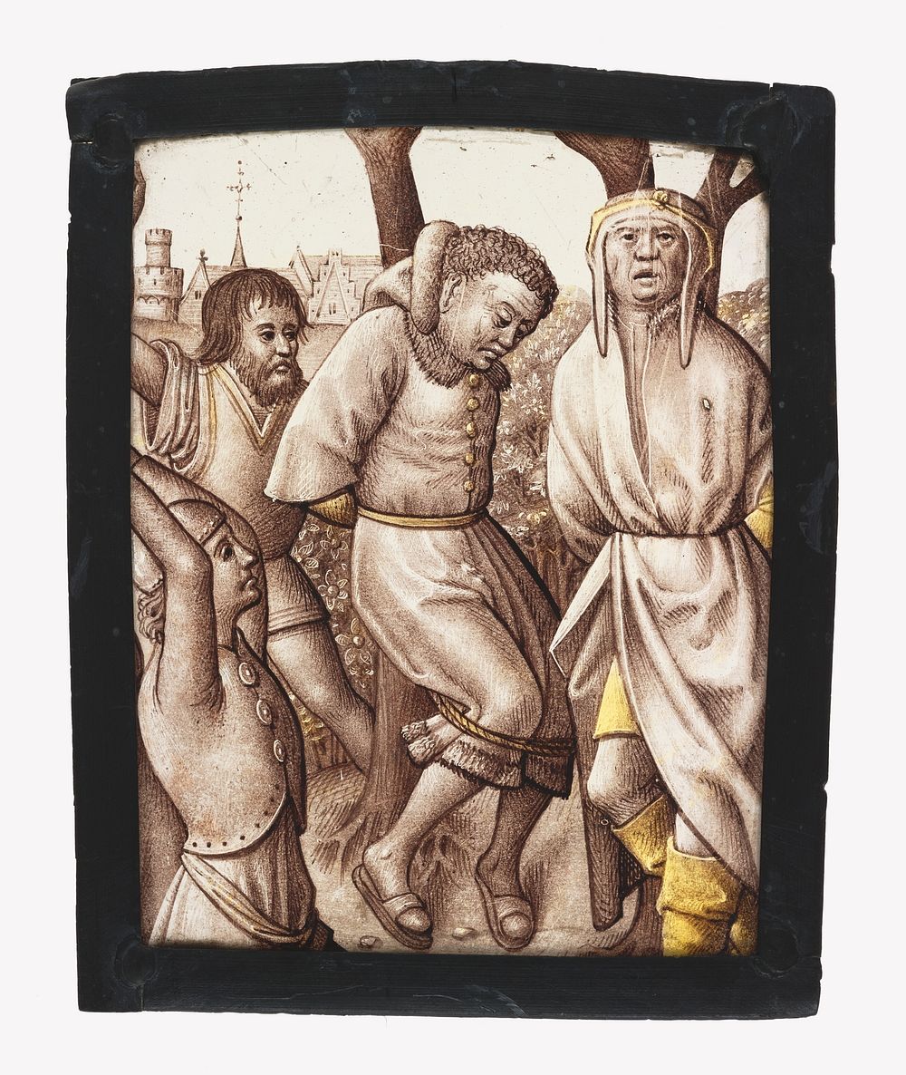 Fragment with the Stoning of the Elders