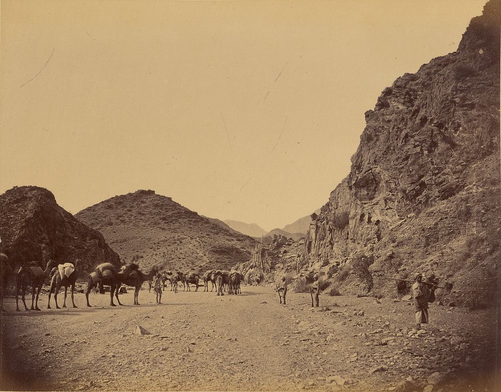 Shadi Bagiar, Entrance to Khyber Pass by John Burke