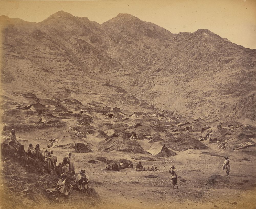 Kutchi (Gipsy) Village and Encampment near Dakka by John Burke