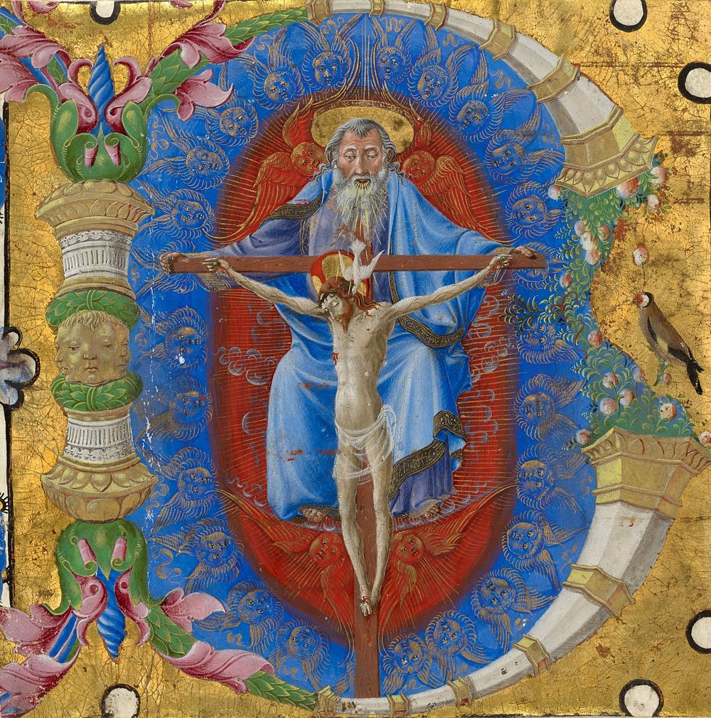 Initial B: The Trinity by Taddeo Crivelli