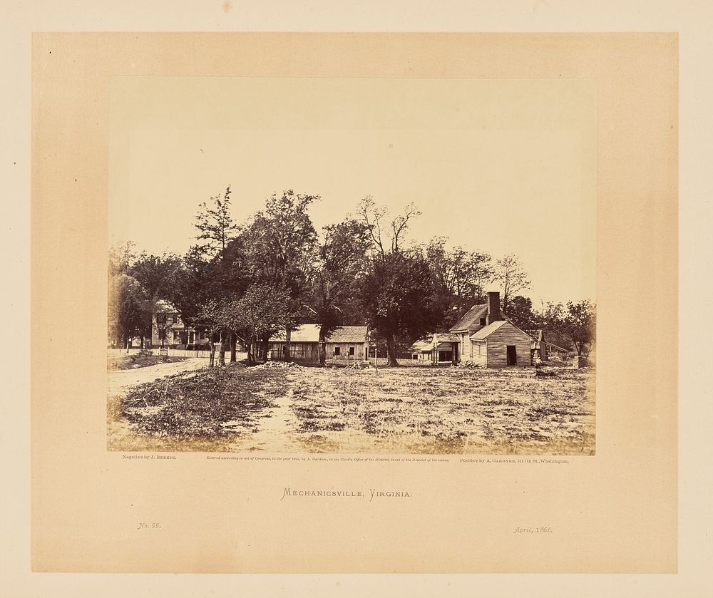 Mechanicsville, Virginia by John Reekie and Alexander Gardner
