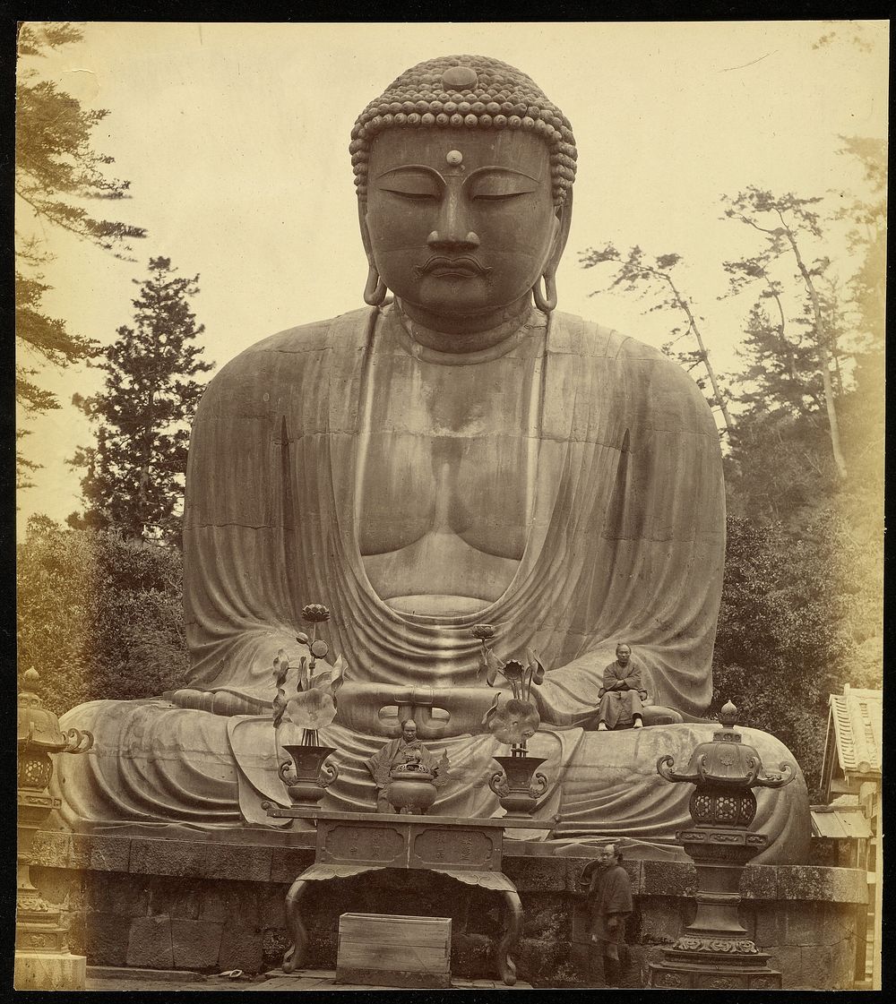 Dai Bouts At Kamakura by Felice Beato