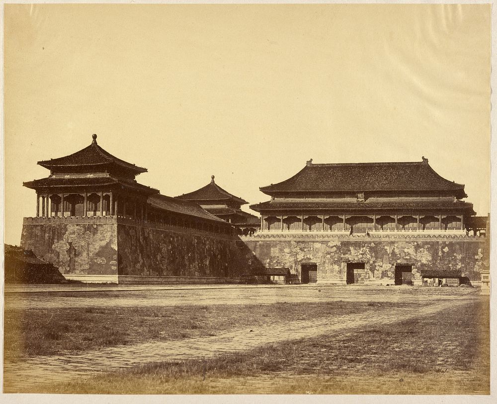 The Great Imperial Palace, Peking by Felice Beato