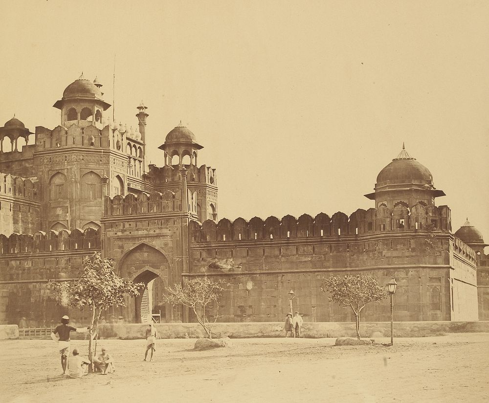 Lahore Gate of the Palace by Felice Beato