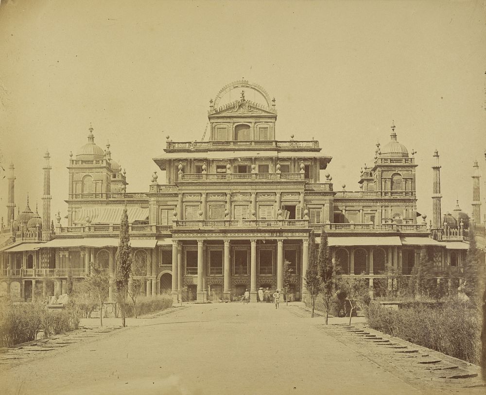 The King's Palace in the Kaiserbagh by Felice Beato