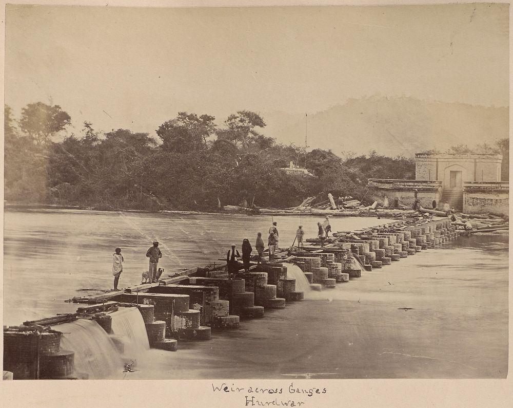Weir across Ganges, Hurdwar