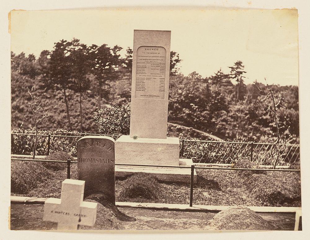 A memorial by Charles Parker