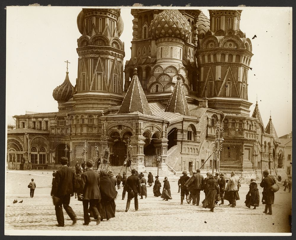 Photographs from the Study Trip to Russia Used for the Painting,"The Abolition of Serfdom in Russia," (1914), from the "Epic…