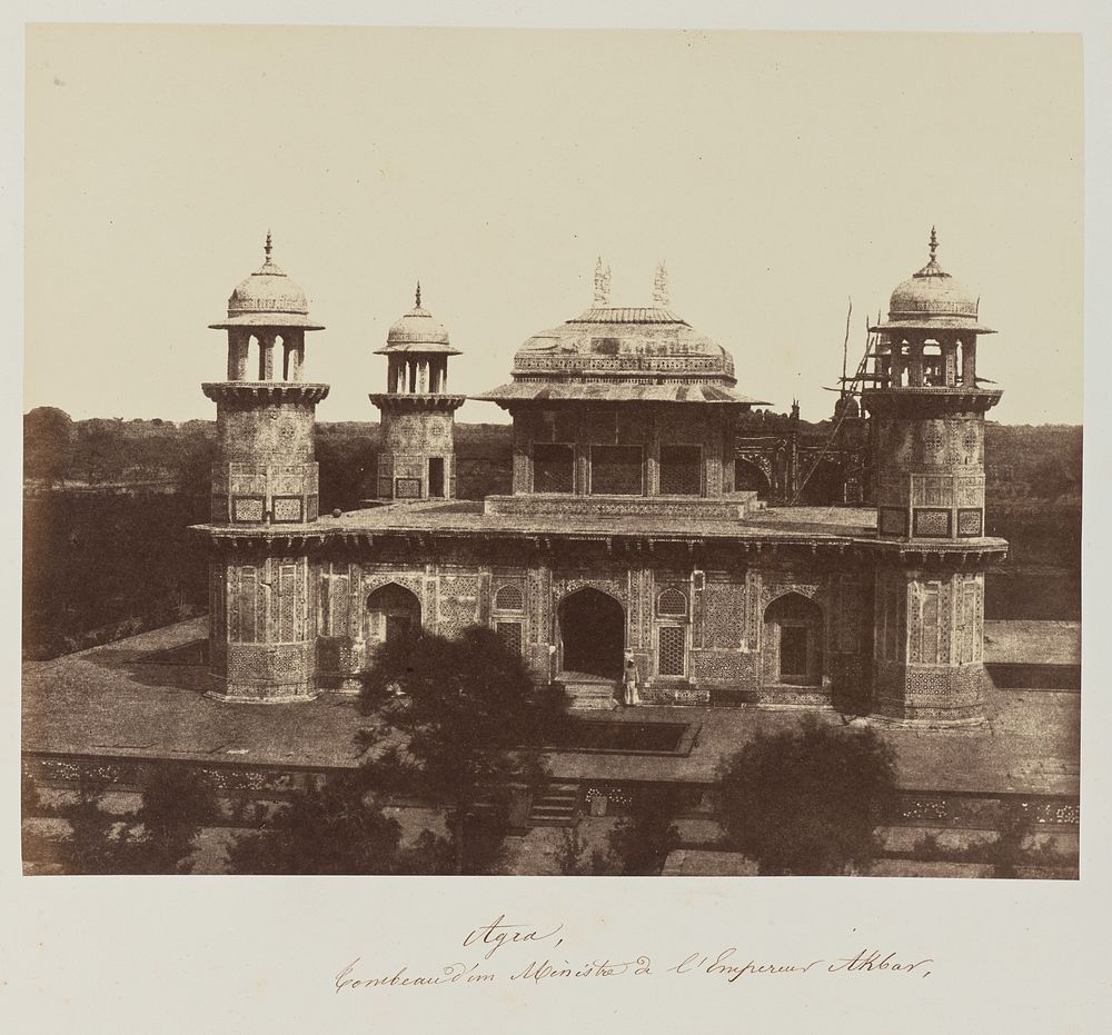 Agra, Tombeau d'un Ministre de l'Empereur Akbar by Baron Alexis de La Grange