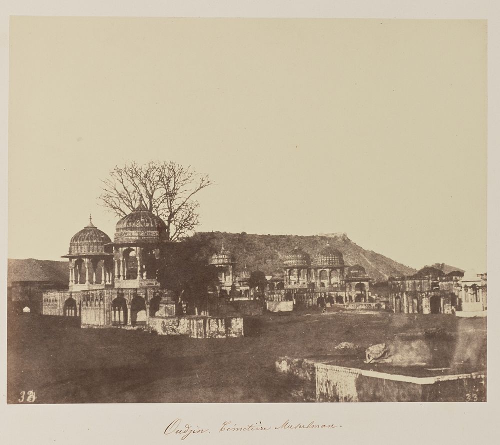 Oudjin, Cimetière Musulman by Baron Alexis de La Grange