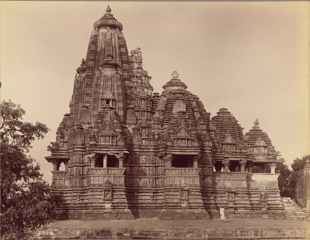 Viswanath Temple, Khajraha by Lala Deen Dayal
