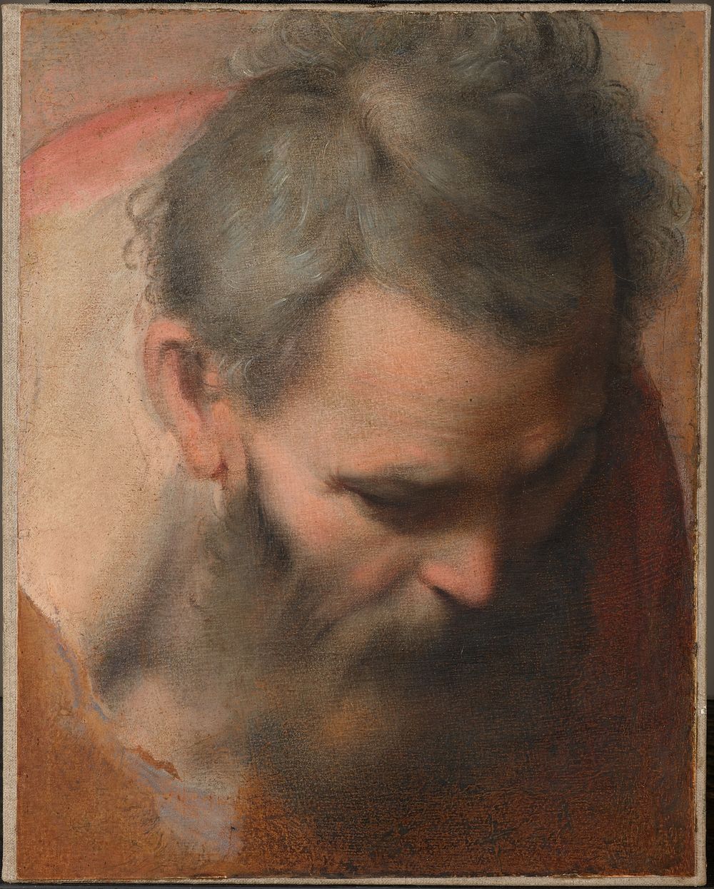 Head of Saint Joseph by Federico Barocci