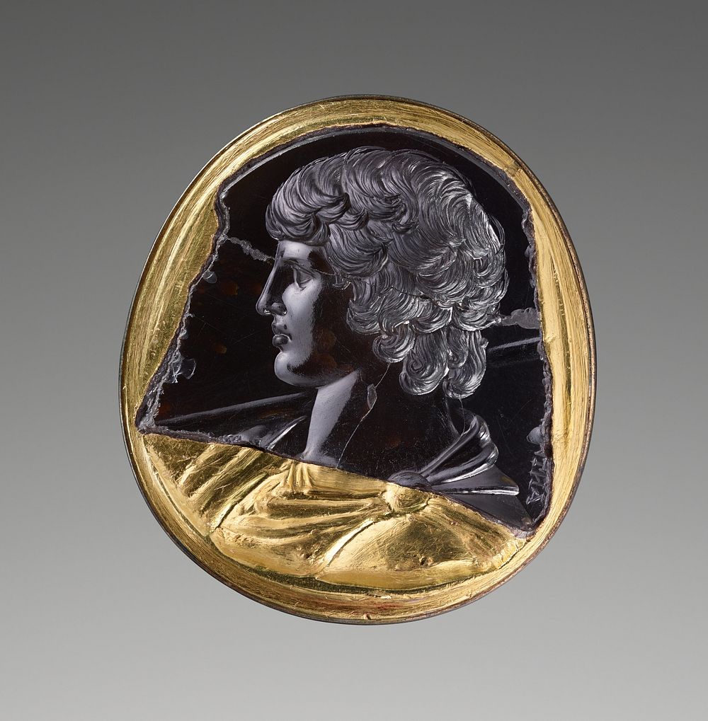 Intaglio with Bust of Antinous