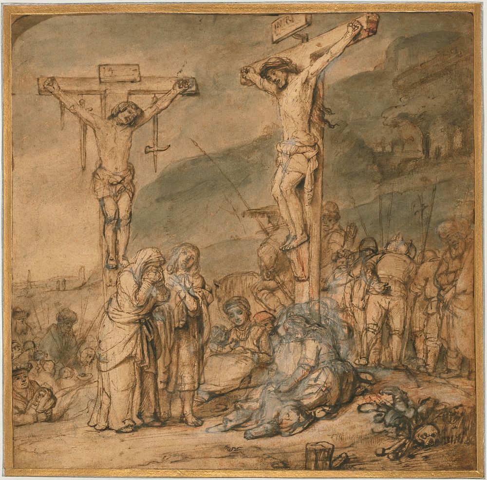 The Crucifixion by Samuel van Hoogstraten