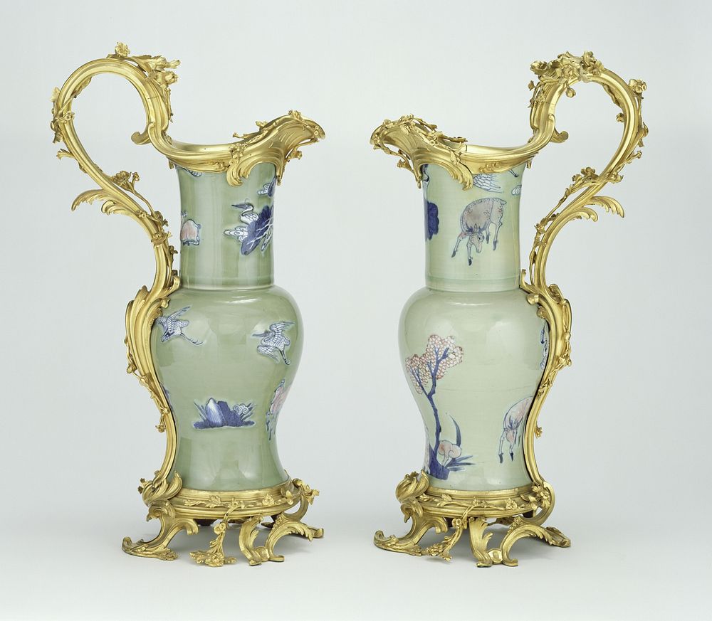 Pair of Ewers