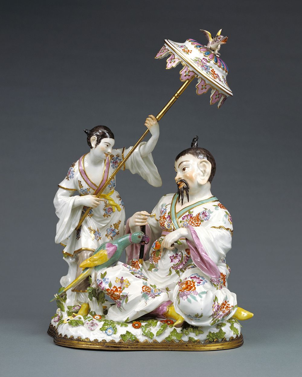 Group of Japanese Figures by Johann Joachim Kändler and Meissen Porcelain Manufactory