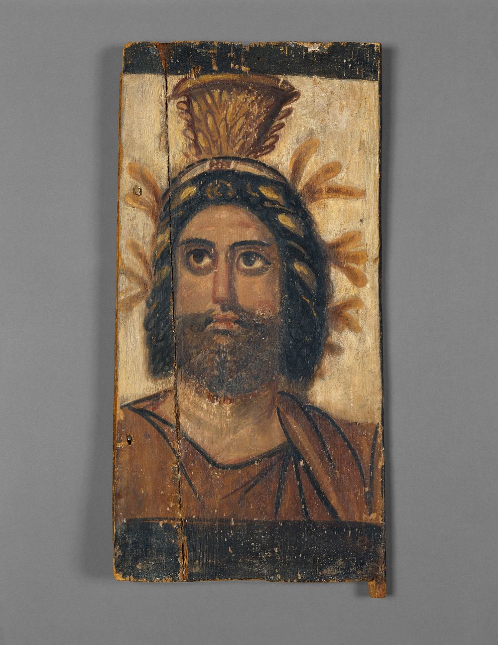 Panel with Painted Image of Serapis