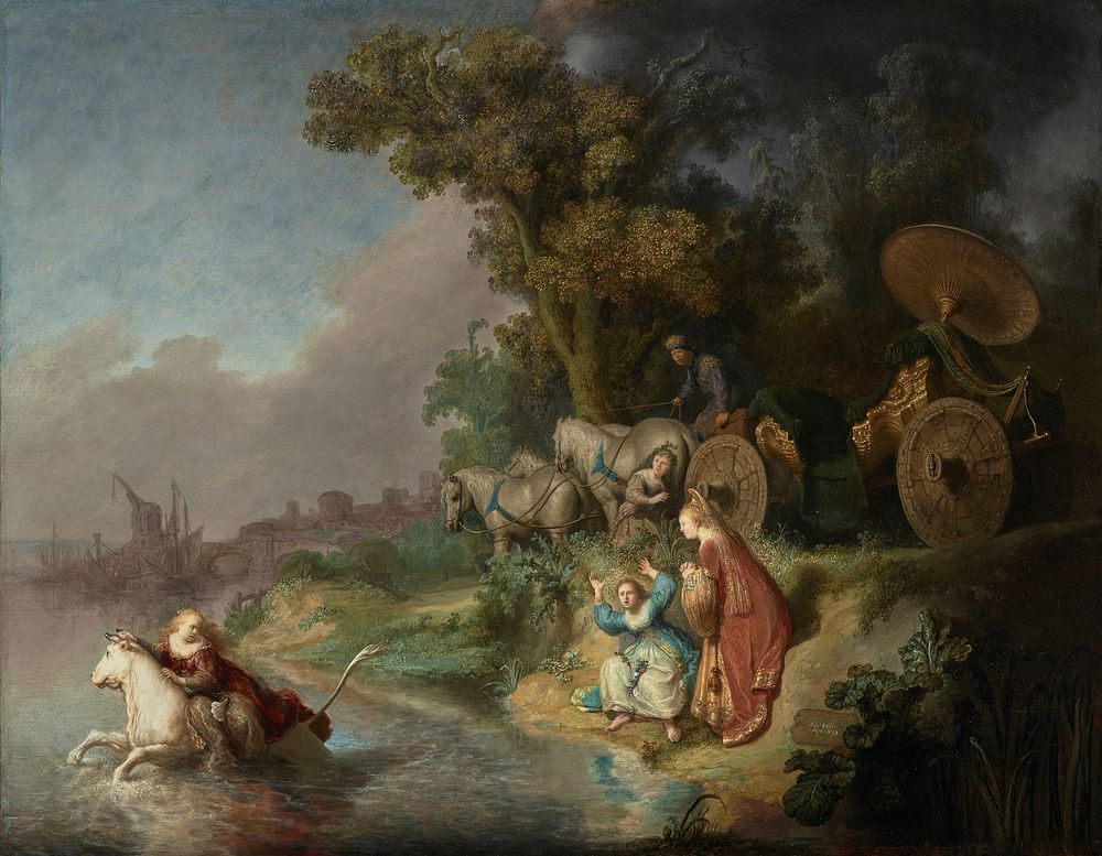 The Abduction of Europa by Rembrandt Harmensz van Rijn