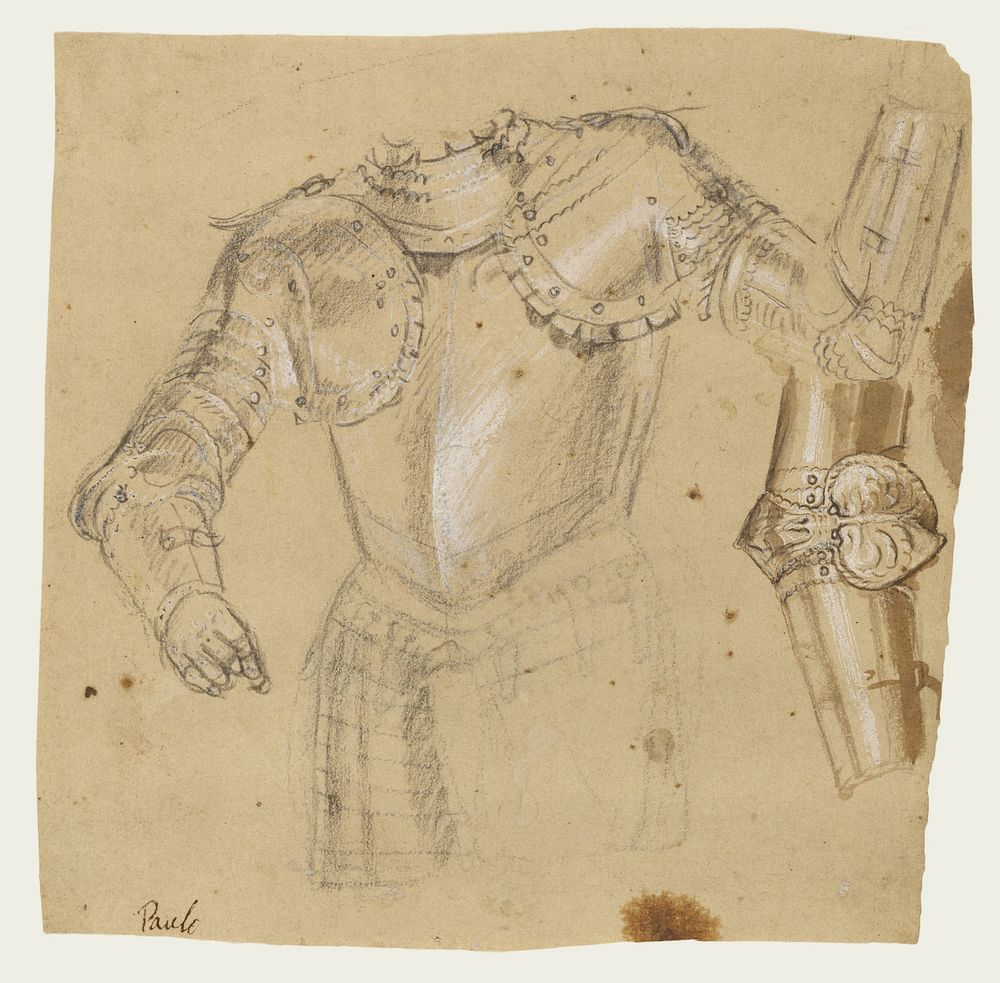 Studies of Armor by Paolo Veronese Paolo Caliari