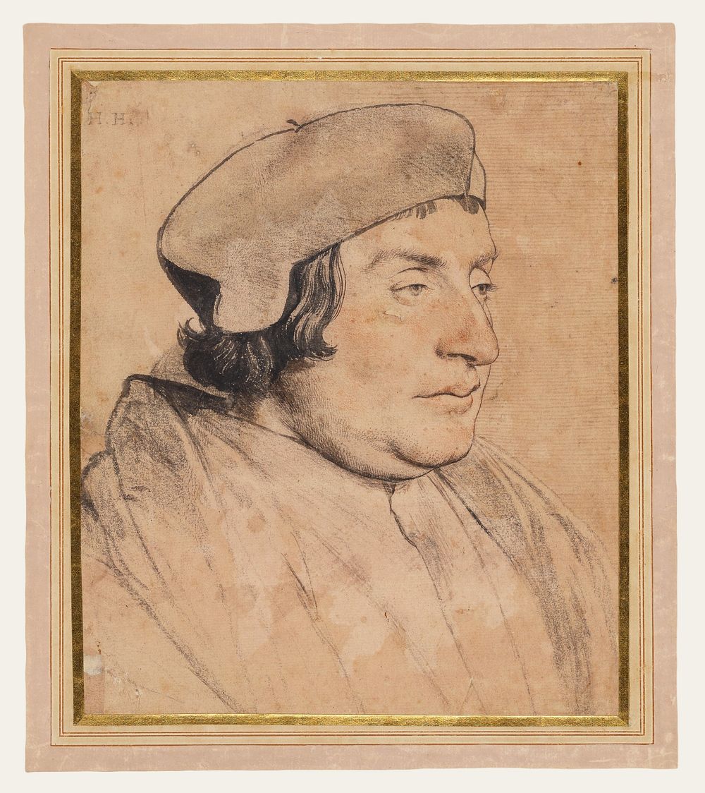 Portrait of a Scholar or Cleric by Hans Holbein the Younger