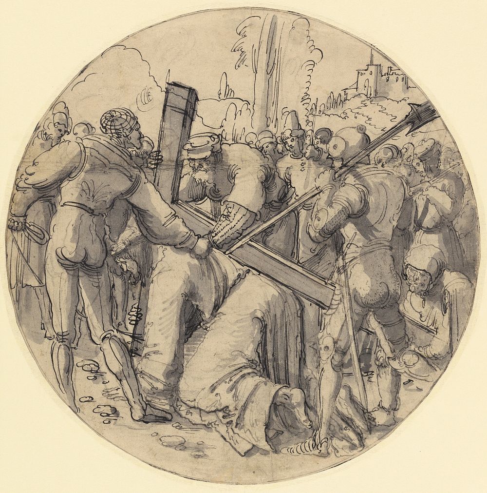 Christ Carrying the Cross by Albrecht Altdorfer