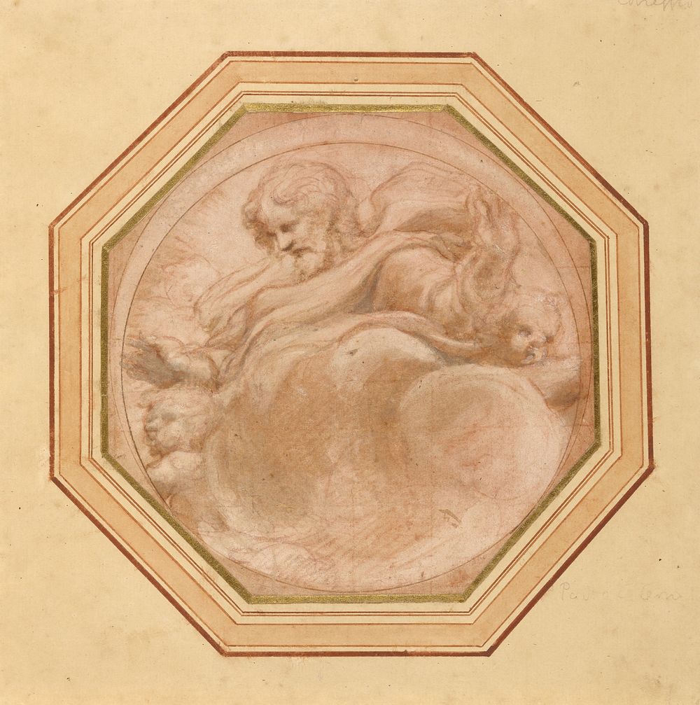 Christ in Glory by Correggio Antonio Allegri