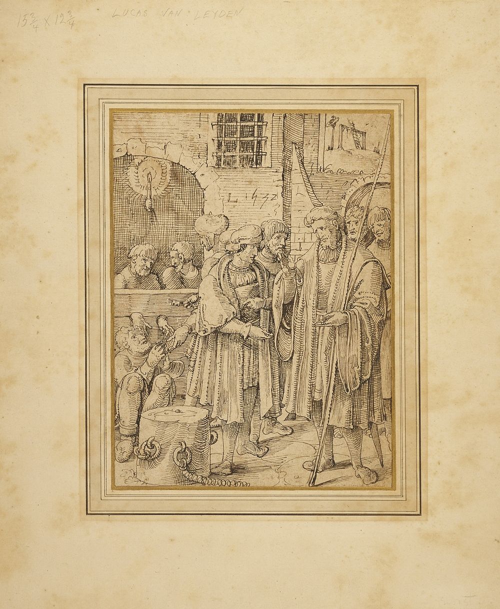 The Seven Acts of Mercy: Freeing the Prisoners by Pieter Cornelisz  Kunst