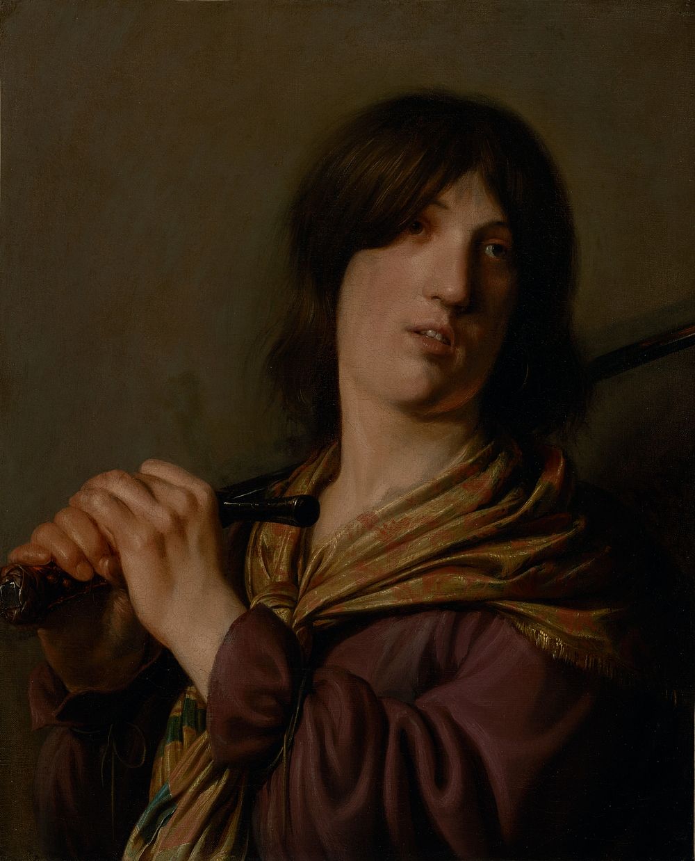 David with His Sword by Salomon de Bray
