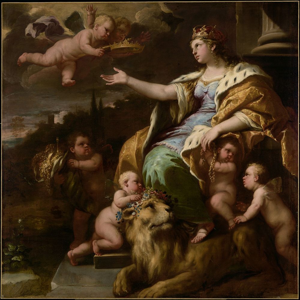 Allegory of Magnanimity by Luca Giordano