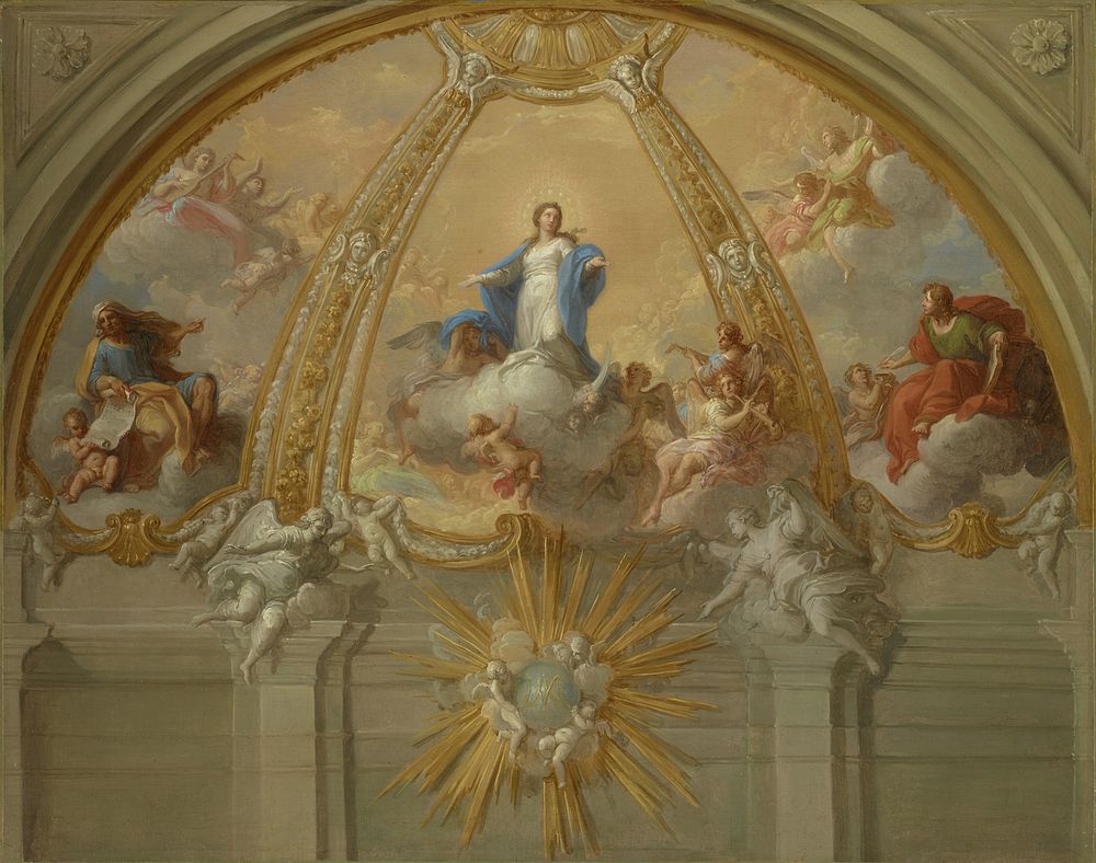 Immaculate Conception by Placido Costanzi