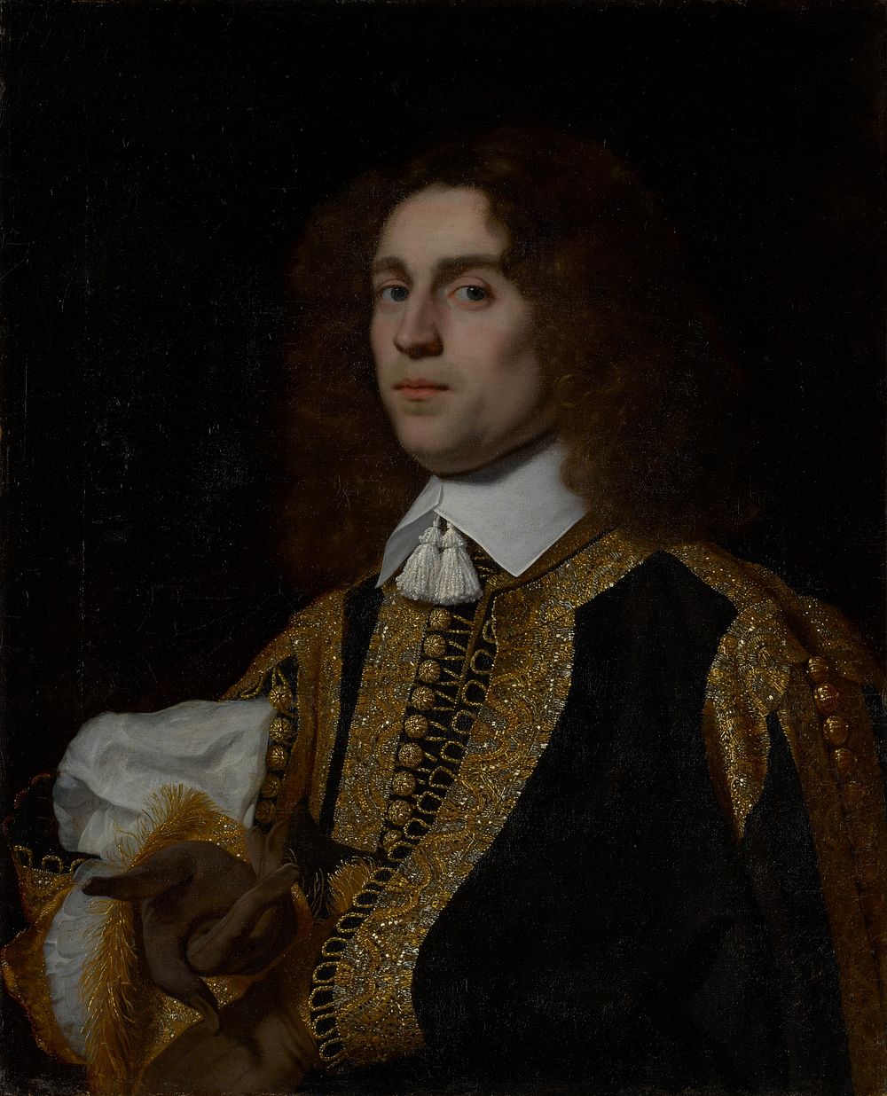 Portrait of a Young Man in Military Costume by Bartholomeus van der Helst