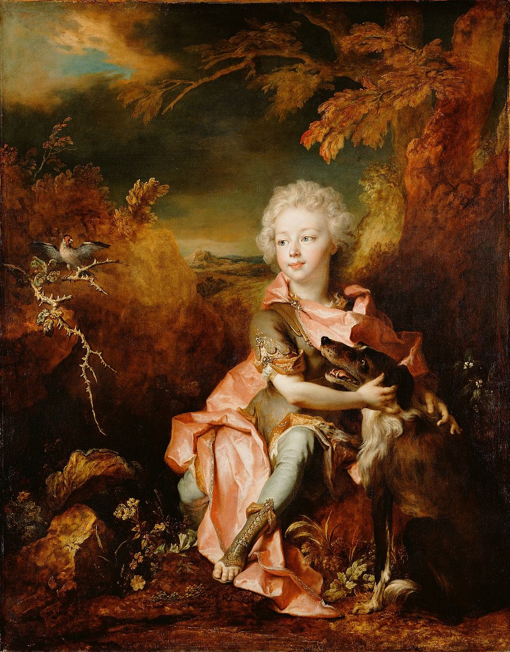 Portrait of a Boy in Fancy Dress by Nicolas de Largillierre