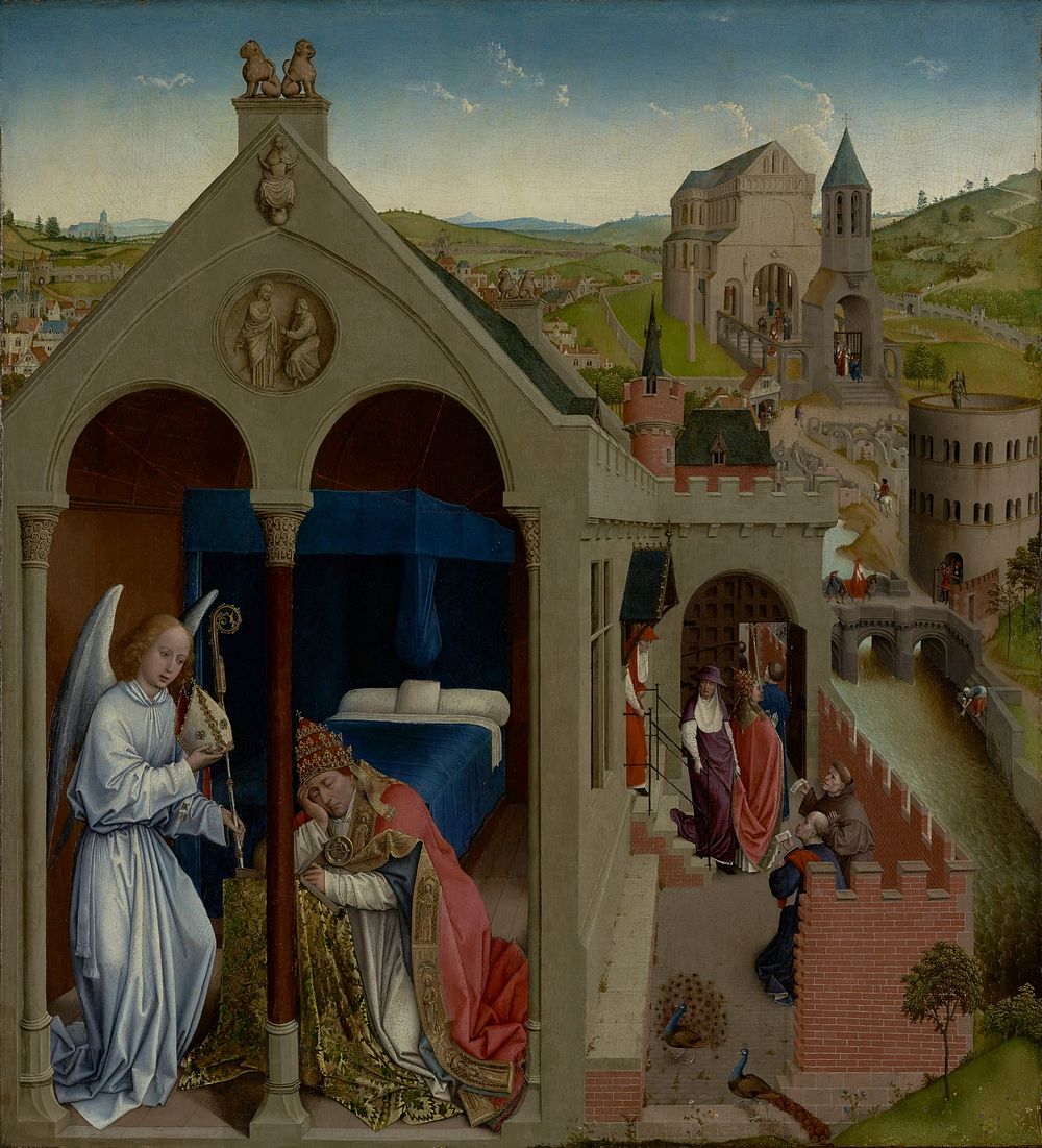 The Dream of Pope Sergius by Rogier van der Weyden
