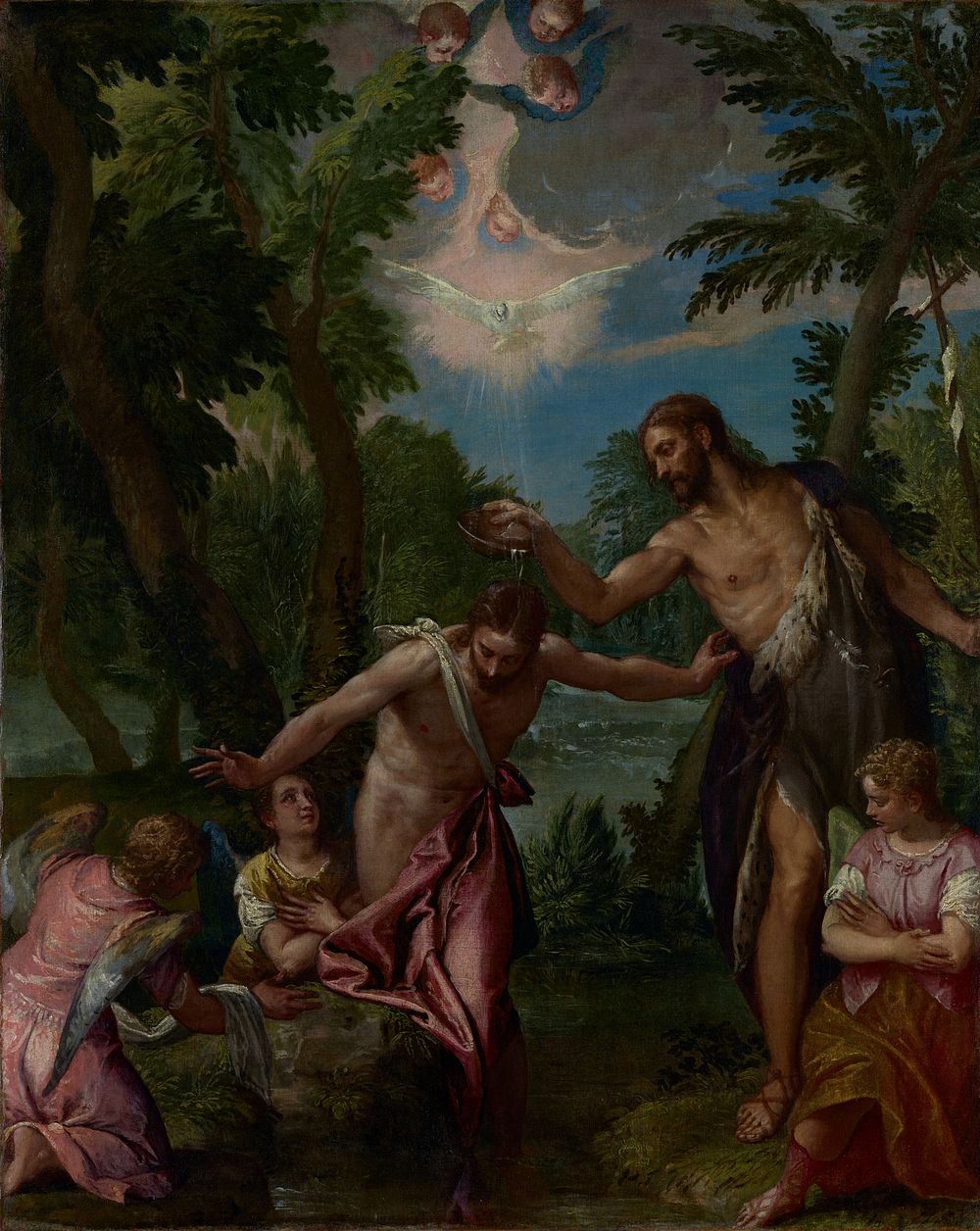 The Baptism of Christ by Paolo Veronese Paolo Caliari