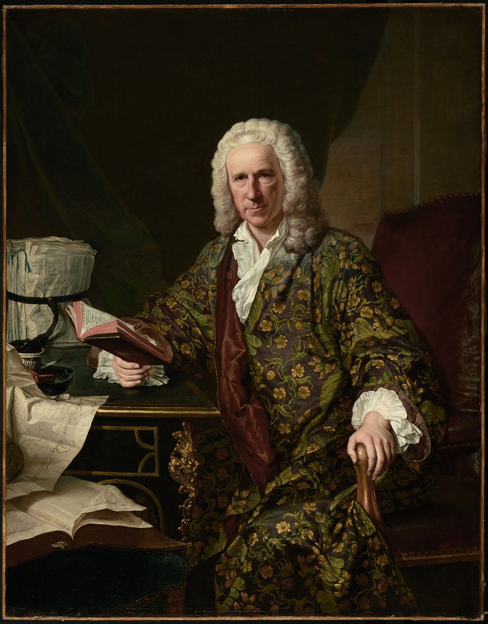 Portrait of Marc de Villiers by Jacques André Joseph Aved