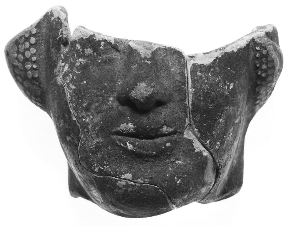 Attic Female Head Vase Fragment