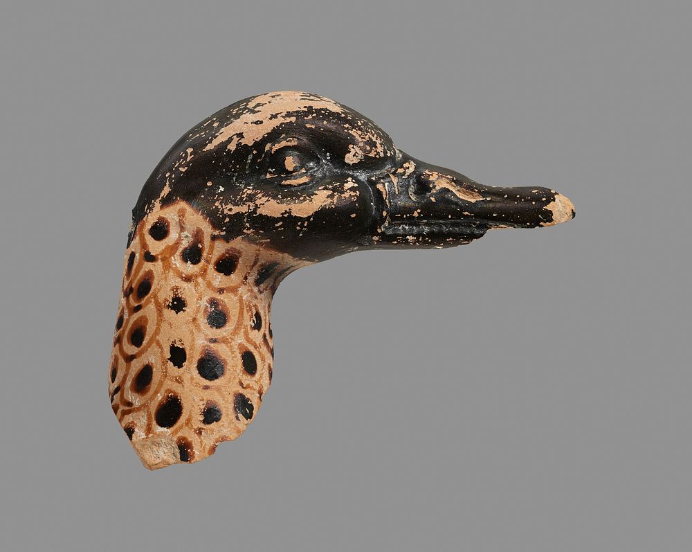 One fragment of a Duck Askos by Clusium Group