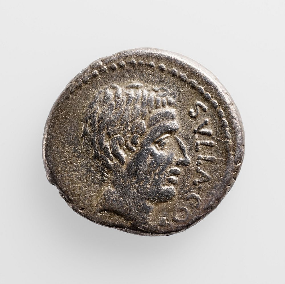 Six Coins Including One Shekel, One Didrachm, One Drachm, and Three Denarii