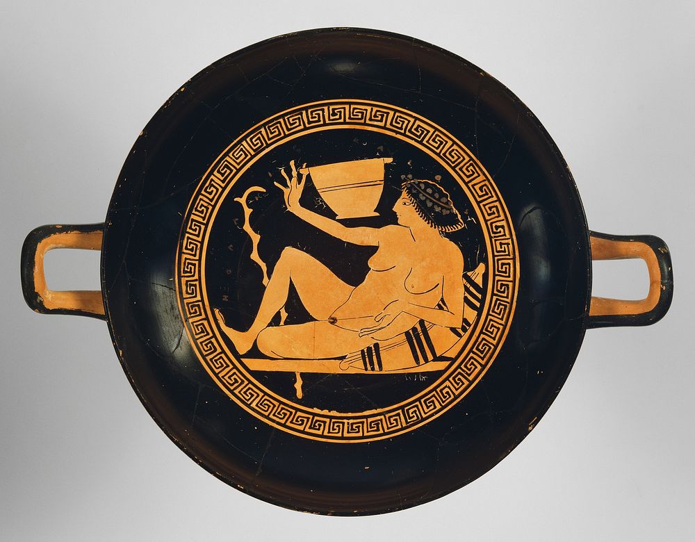 Attic Red-Figure Kylix by Onesimos