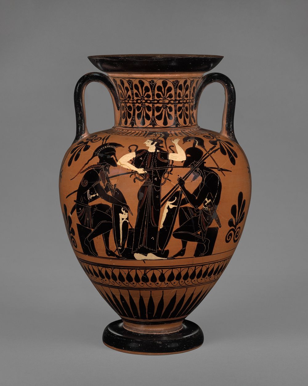 Attic Black-Figure Neck Amphora by Leagros Group