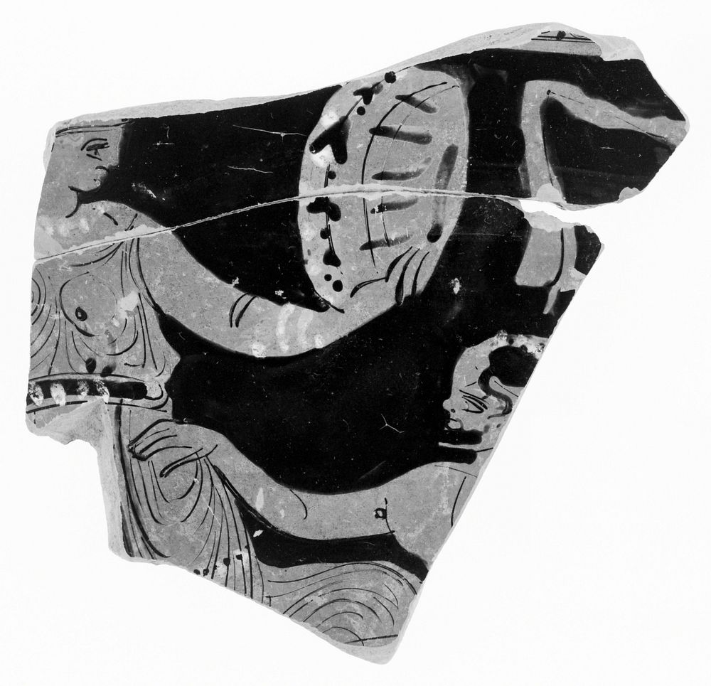 Fragment of a Bell Krater by Iris Painter