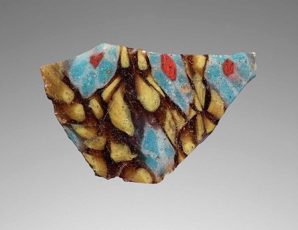 Fragment of a Mosaic Glass Vessel