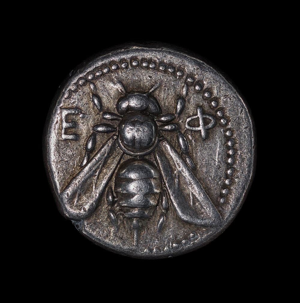 Coin (tetradrachm) of Ephesos