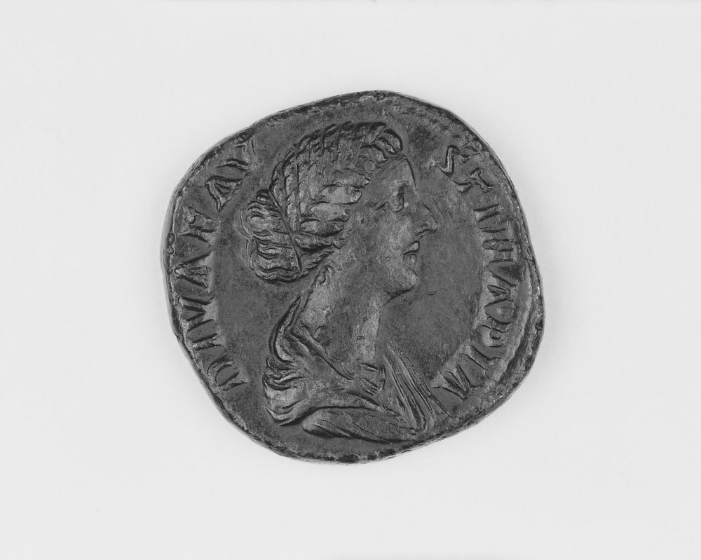 Sestertius of Faustina II (wife of Marcus Aurelius)