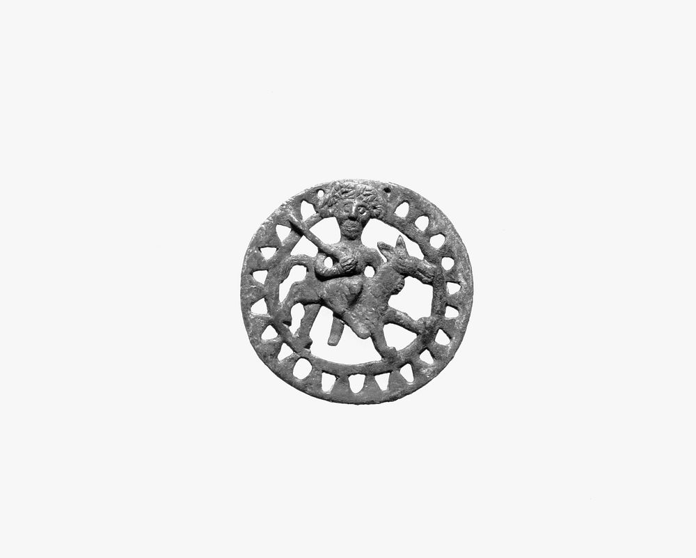 Medallion with a Horse and Rider