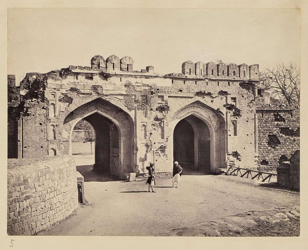Kashmere Gate, Delhi by Francis Frith and Co